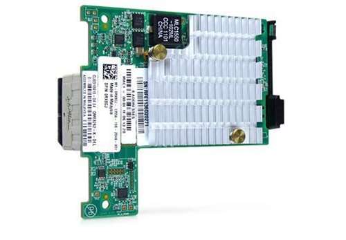 QLOGIC QME8262-K 10GB DUAL PORT PCI-E FCOE / ISCSI MEZZANINE CARD CNA ADAPTER. REFURBISHED. IN STOCK. (DELL DUAL LABEL)