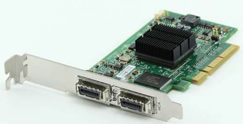 HP 409376-B21 INFINIBAND 4X DDR DUAL CHANNEL PCI-E HOST CHANNEL ADAPTER. REFURBISHED. IN STOCK.
