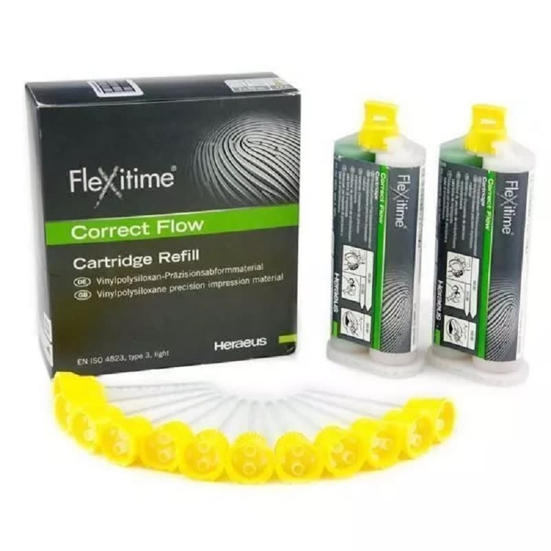 Kulzer, 50034806, Flexitime, Correct Flow, VPS, Impression Material, Cartridge 50ml