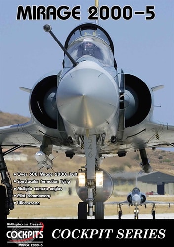 Mirage 2000-5 Fighter Jet Cockpit DVD Mirage 2000-5 Fighter Jet Cockpit DVD