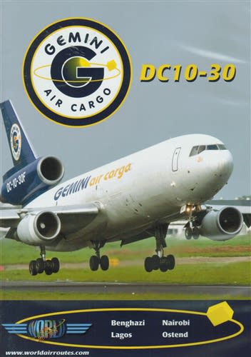Gemini Air Cargo DC10-30 Trijet DVD Gemini Air Cargo DC10-30 Trijet DVD