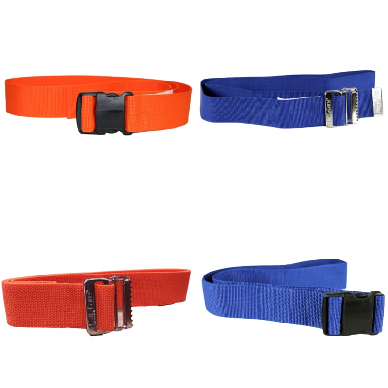 EZ Clean Gait Belt, Delrin/Metal Buckle – 60"