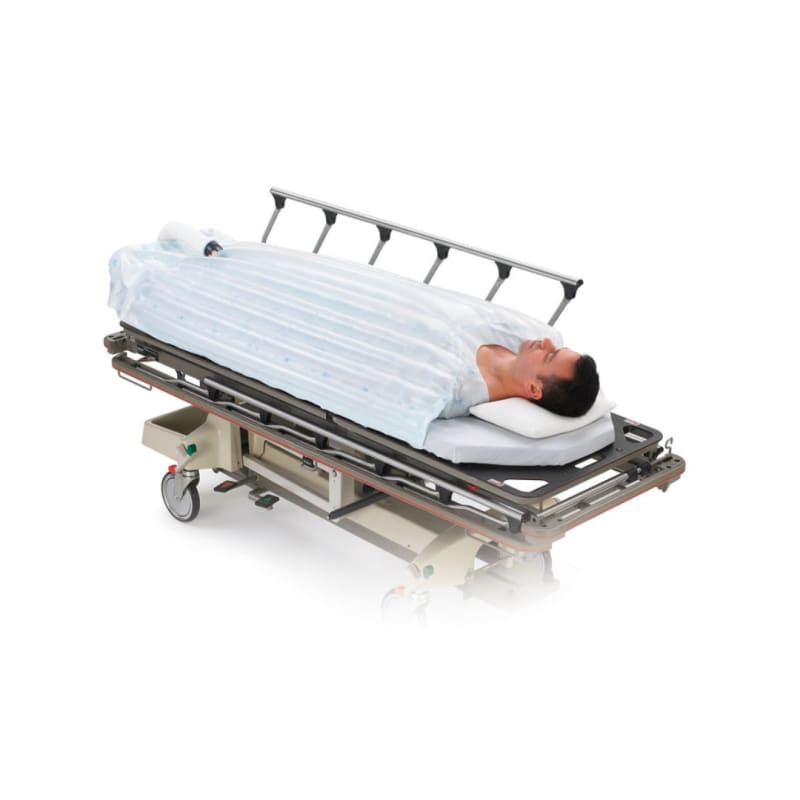 3M™ Bair Hugger™ Full Body Warming Blanket – Model 30000 fully extended with foot drape and perforated channels for even heat distribution 3M™ Bair Hugger™ Full Body Warming Blanket – Model 30000 fully extended with foot drape and perforated channels for even heat distribution