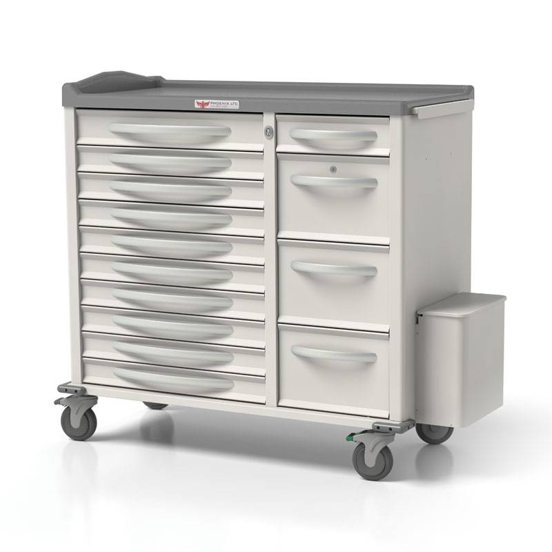 PHOENIX Strip Pack Medication Cart