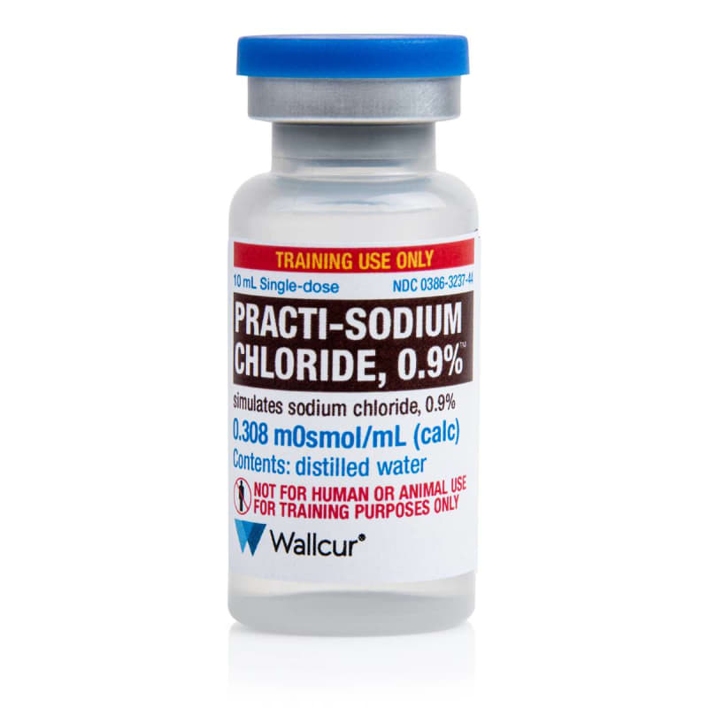 Practi-Sodium Chloride 0.9% Plastic Vial