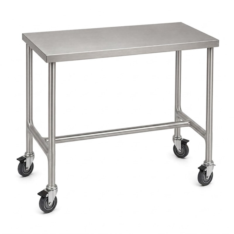 Instrument Table Without Shelf (H Brace), Various sizes
