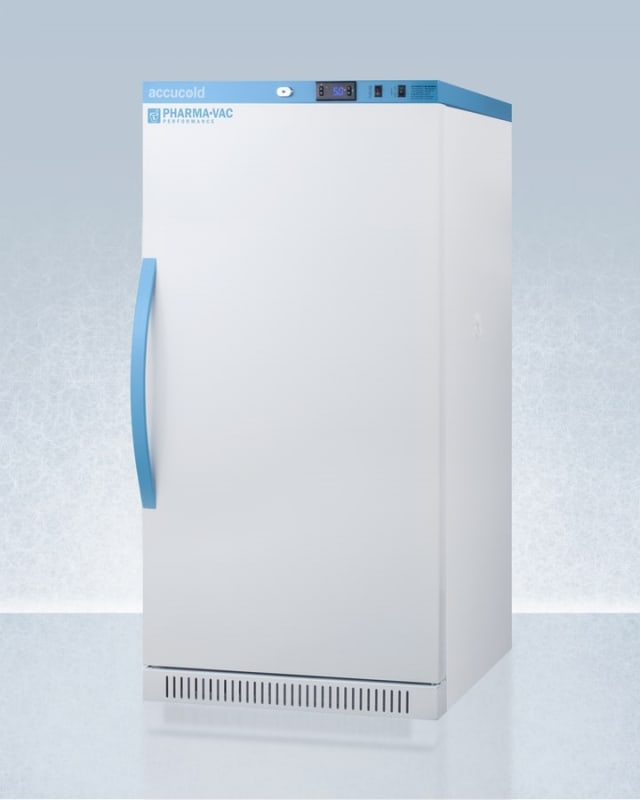 Accucold 8 cu. ft. upright vaccine refrigerator for Canadian pharmacies and clinics