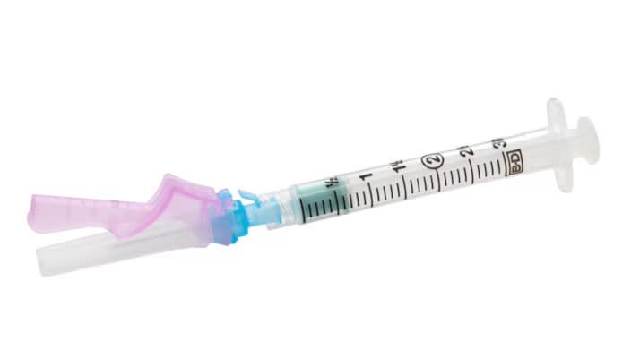 BD Eclipse Needle 22 G x 1 1/2 in., Single Use, Sterile
