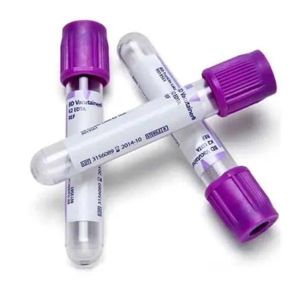 BD Vacutainer Plus EDTA Blood Collection Tube 4 mL Lavender