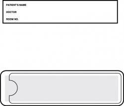 Champion Spine ID Pocket - 6 per Sheet (1 3/8" x 5 3/8")