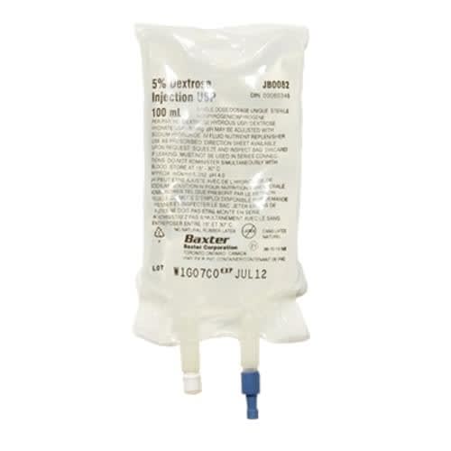 5% Dextrose Injection, USP, 100 mL