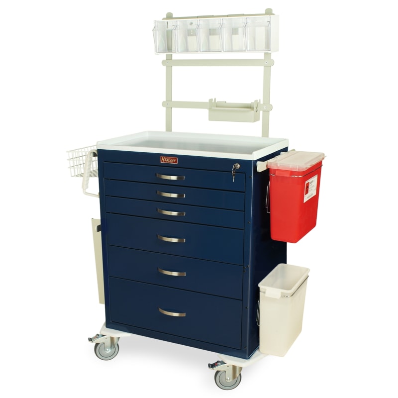 M-SERIES Tall Anesthesia Cart