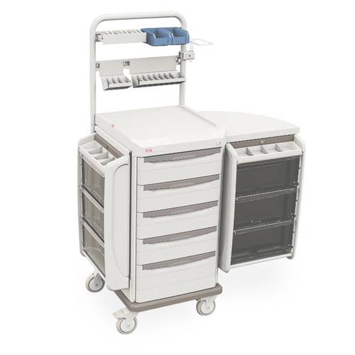 Starsys Anesthesia Cart with Key Lock