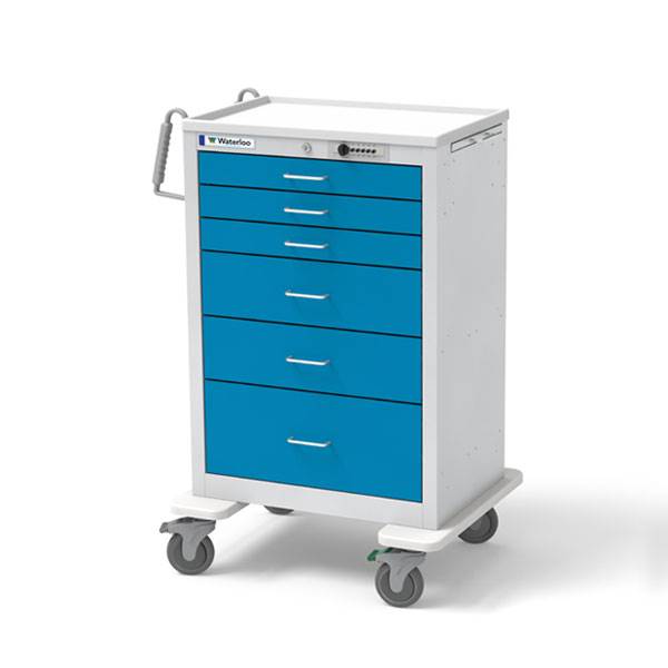 6-Drawer X-Tall Anesthesia Cart