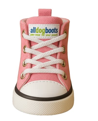 Canvas Dog Sneakers - Pink (selected)