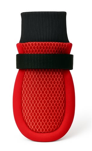 Summer Indoor Dog Booties Meshies Red AllDogBoots