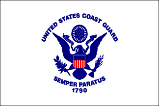 Coast Guard Nylon Flag
