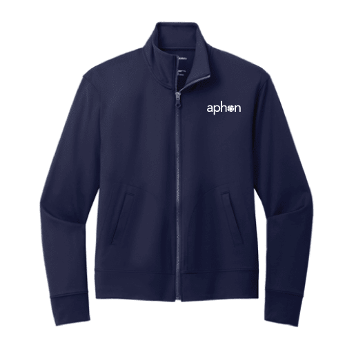 Navy Full-Zip Jacket (Made to Order)
