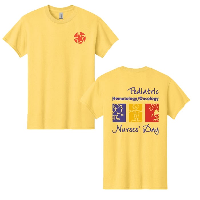 Nurses' Day T-Shirt - Yellow (PHG112A-Yellow)