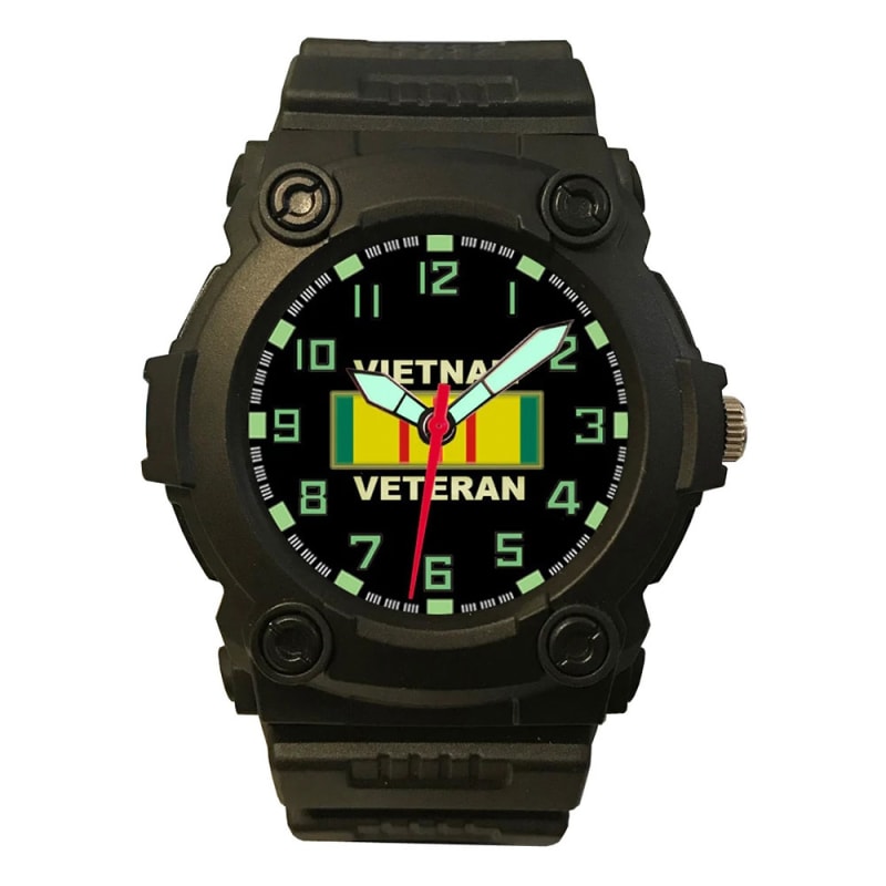 Aquaforce Vietnam Veteran Analog Quartz Tactical Watch 24W officially licensed veteran watch