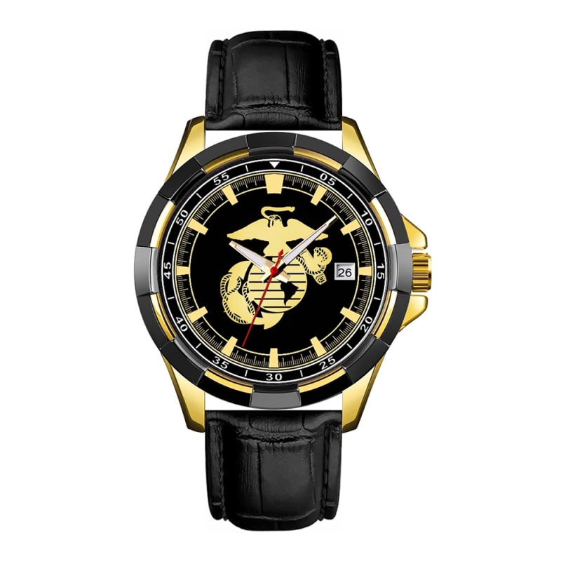 Aquaforce US Marines Analog Quartz Dress Watch 55A