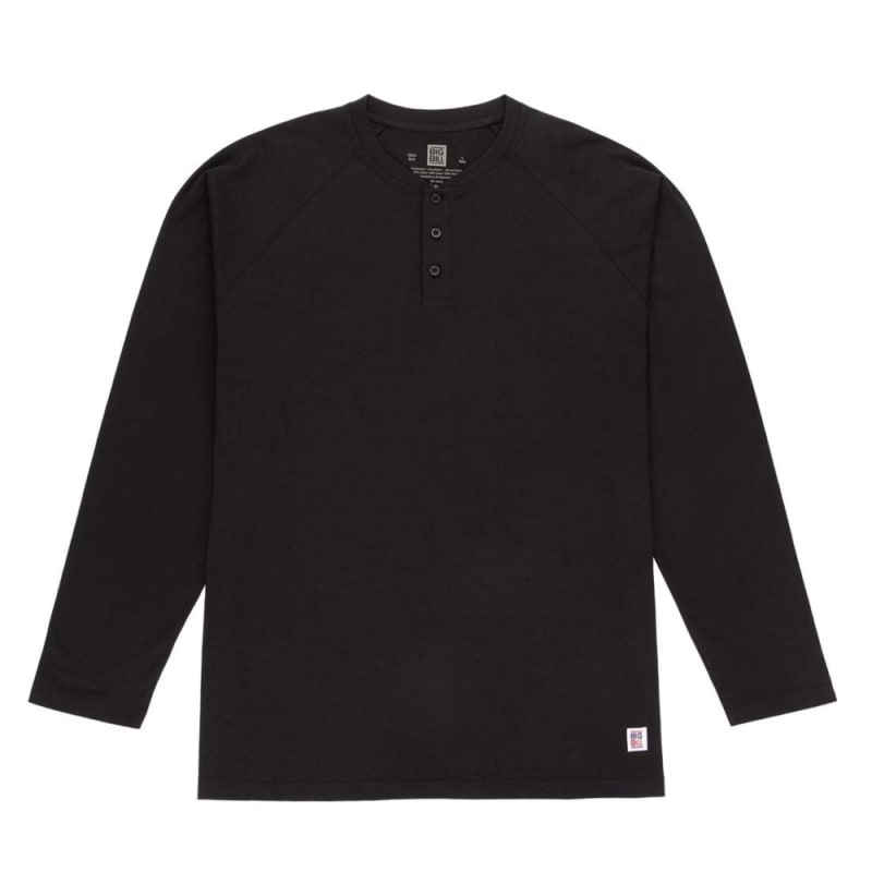 Big Bill Heavyweight Long Sleeve Henley Work T-shirt CK15