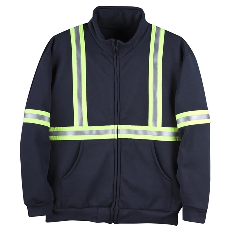 Big Bill Flame Resistant Wind Resistant Zip Up Sweatshirt DW35NK8