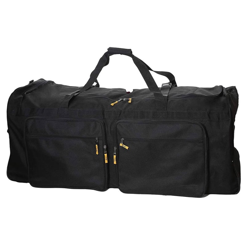 Biltmore Black 52 Inch Jumbo Soft Trunk 520-BB Heavy Duty Travel Bag