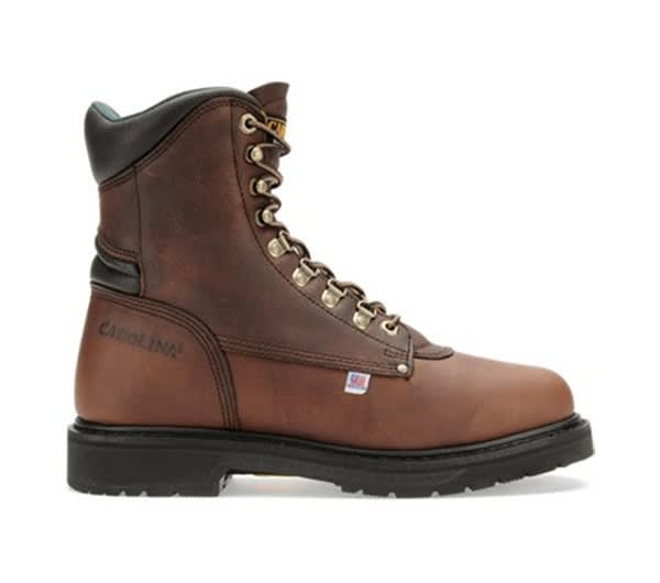 Carolina Boots Amber Gold 8 Inch Work Boots 809