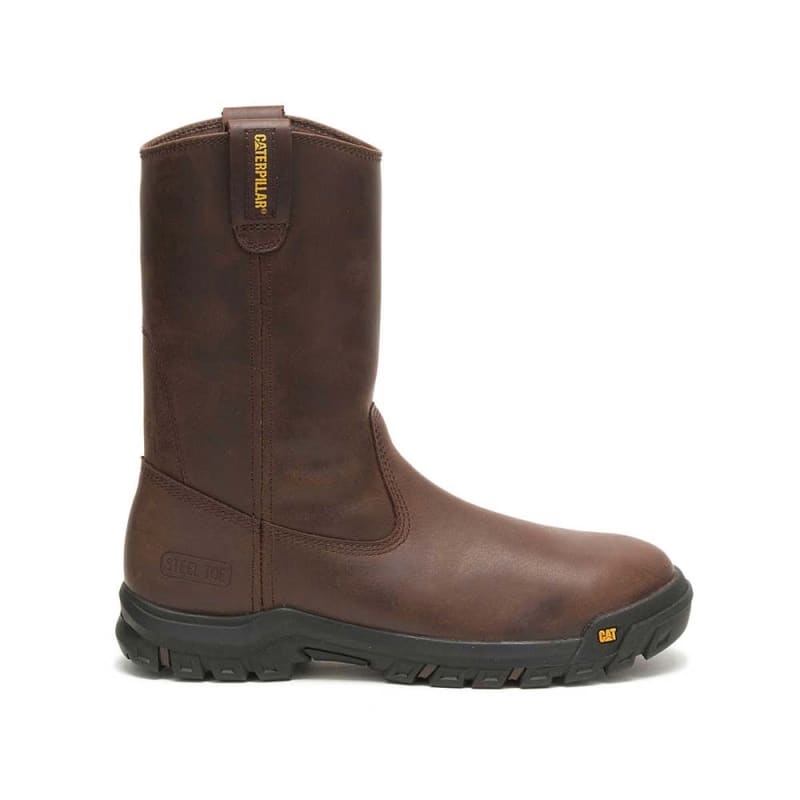 Caterpillar Drawbar Steel Toe Pull On Work Boot P91155