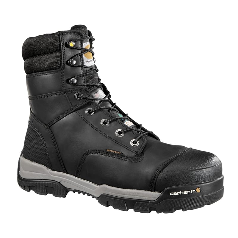 Carhartt Ground Force 8 Inch Composite Toe Waterproof Insulated Puncture Resistant Work Boot CMR8959