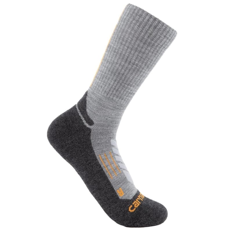 Carhartt Midweight Synthetic-Merino Wool Blend Trail Crew Sock SC9370M