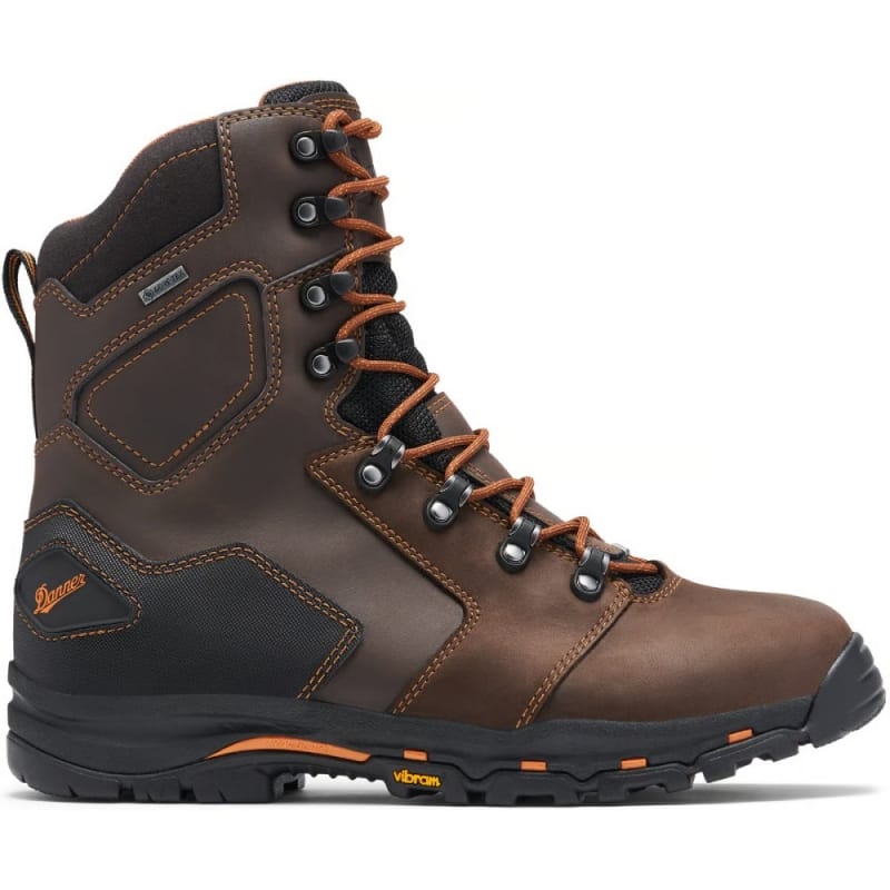 Danner Vicious 8 Inch Plain Toe GTX Waterproof Lace Up Work Boot 13866