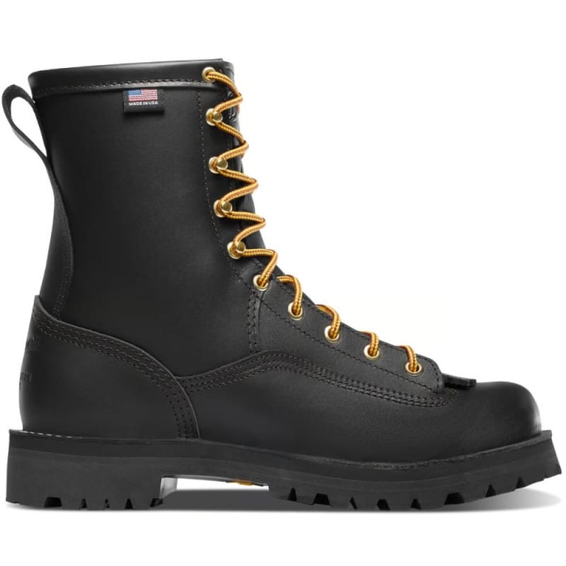 Danner Rain Forest 8 Inch Plain Toe GTX Waterproof Lace Up Work Boot 14100