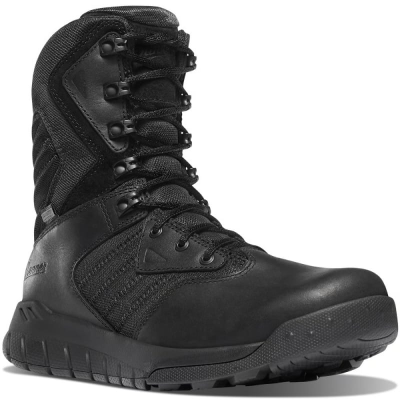Danner Instinct 8 Inch Side Zipper Waterproof Polishable Plain toe Tactical Duty Boot 25331