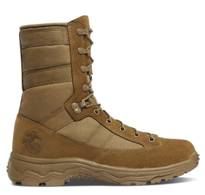 Danner Reckoning 8 Inch Plain Toe Waterproof GTX USMC EGA Tactical Duty Boot 53214
