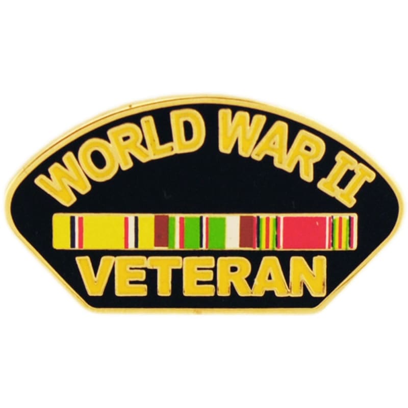 Eagle Emblems WWII Veteran Pin P15890