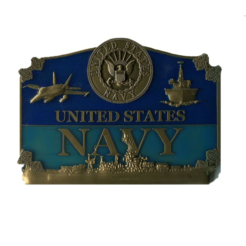 EEI United States Navy Belt Buckle - B0119