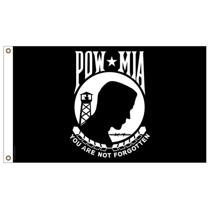 Pow-Mia Flag Nylon-Glow F3207-05