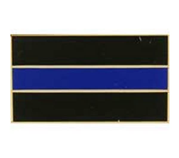 USA Blue Line Honor Flag-Pin - P02019