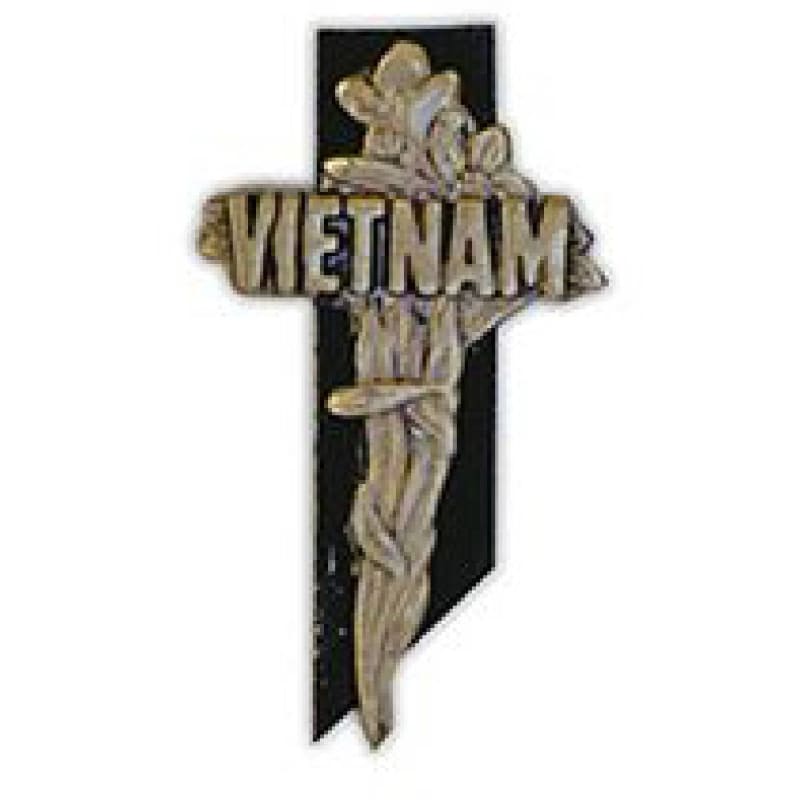 Vietnam Memorial Cross Pin P16090