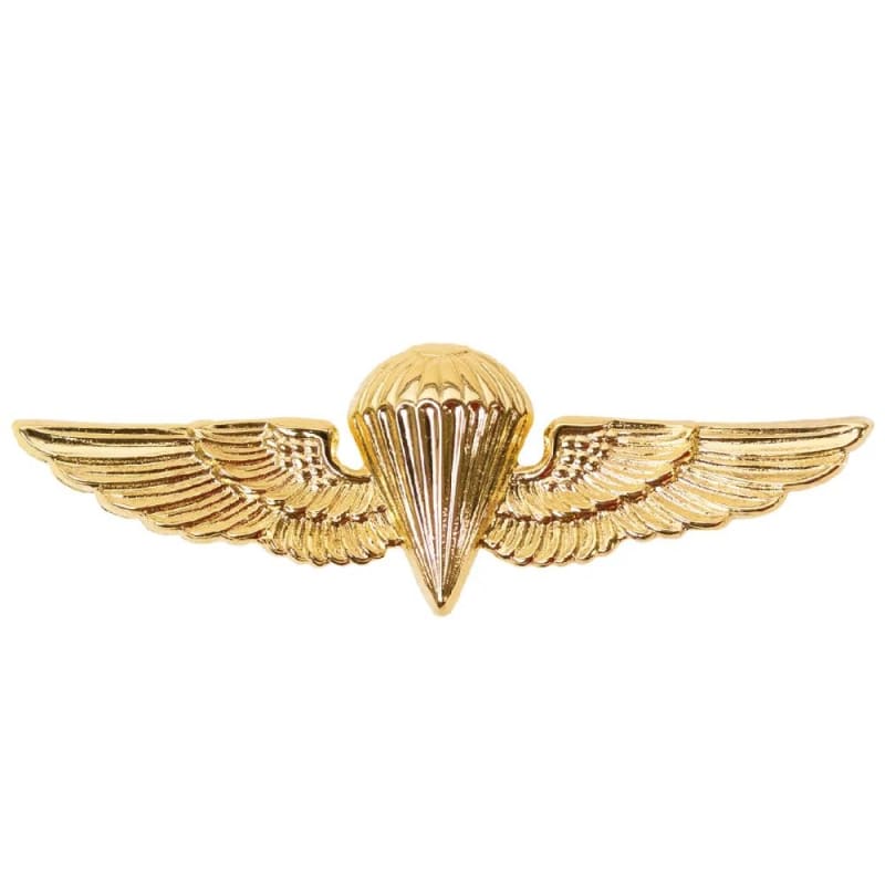 USN-USMC Parachutist Badge Insignia Pin Gold Finish P16167