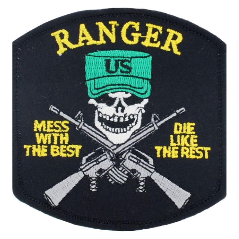 Army Ranger Mess With The Best Patch PM0366
