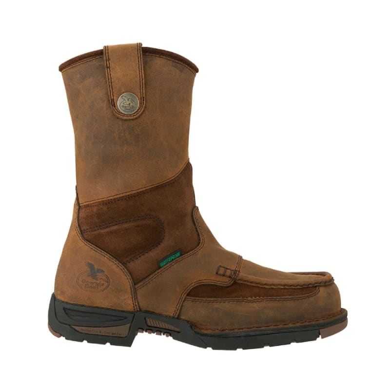 Georgia Athens 10 Inch Waterproof Wellington Steel Toe Work Boot G4603