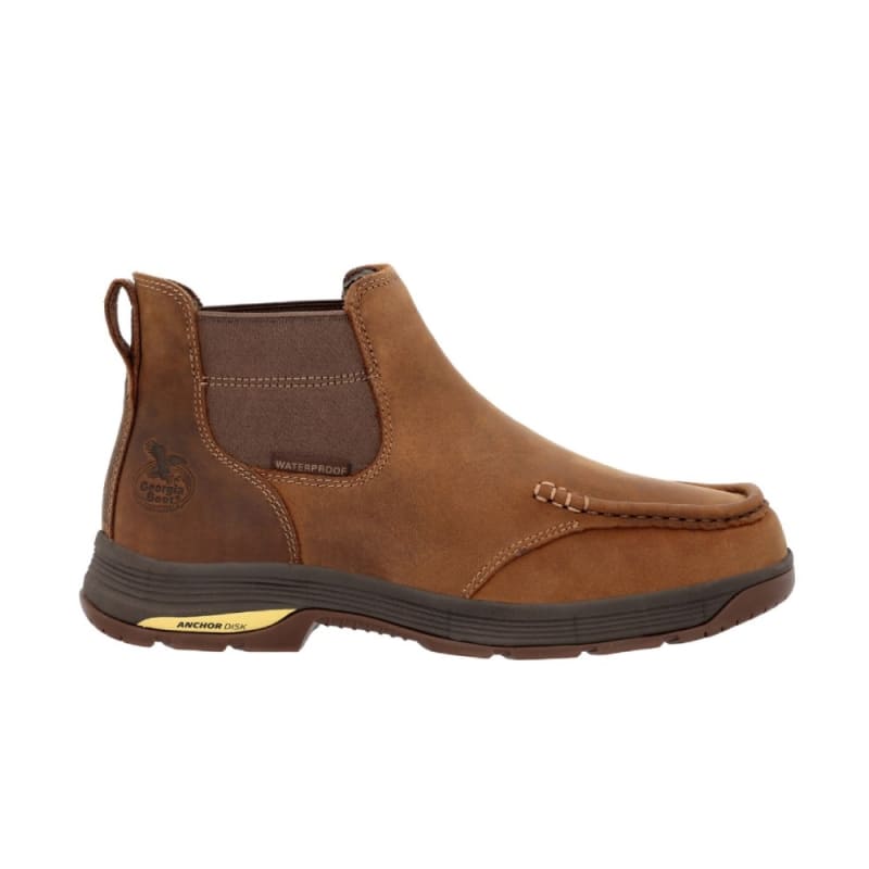 Georgia Athens SuperLyte 5 Inch Waterproof Slip On Soft Toe Work Boot GB00548