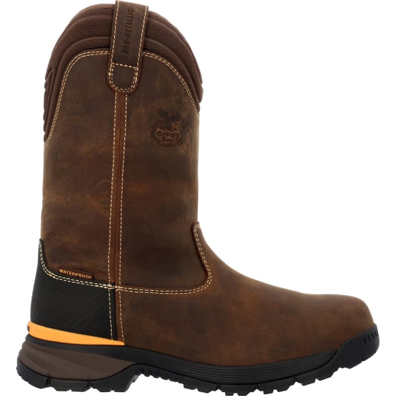 Georgia TBD 11 Inch Waterproof Wellington Pull On Work Boot GB00598