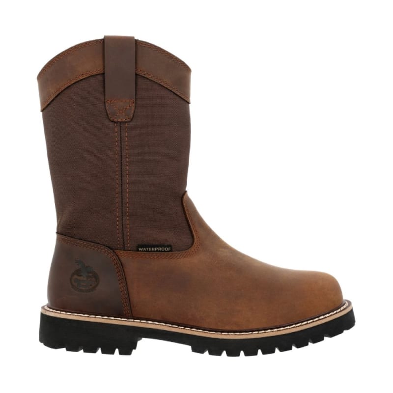 Georgia Core 37 10 Inch Waterproof Pull On Steel Toe Work Boot GB00639