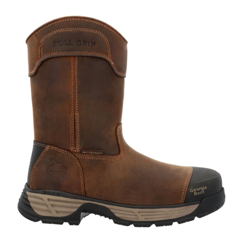 Georgia Durablend 10 Inch Waterproof Pull On Alloy Toe Work Boot GB00664