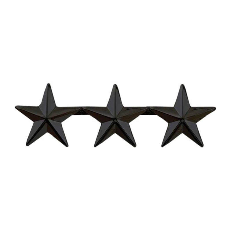 Three Star 1 Inch Insignia 4472