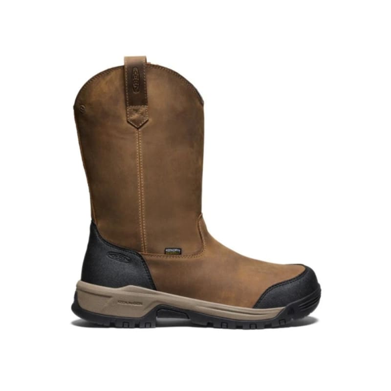 Keen Utility Evanston Waterproof Soft Toe Metal Free Pull On Work Boot 1030489